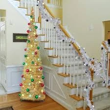 TURNMEON 5 Ft Pop up christmas tree