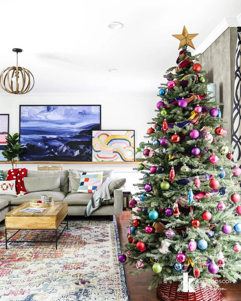 Bold and Bright Christmas Tree